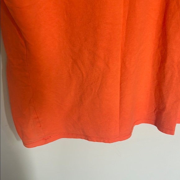 Hanes Orange Relaxed Short Sleeve T-Shirt - Picture 7 of 8